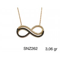 Silver    necklace    with    pendant                                     SNZ262-925K