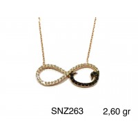 Silver    necklace    with    pendant                                     SNZ263-925K