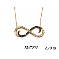 Silver    necklace    with    pendant                                     SNZ272-925K