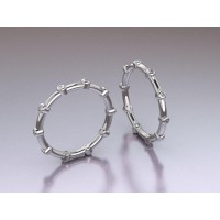  14K Gold 2mm Memory Ring with stone 1,7 gr 